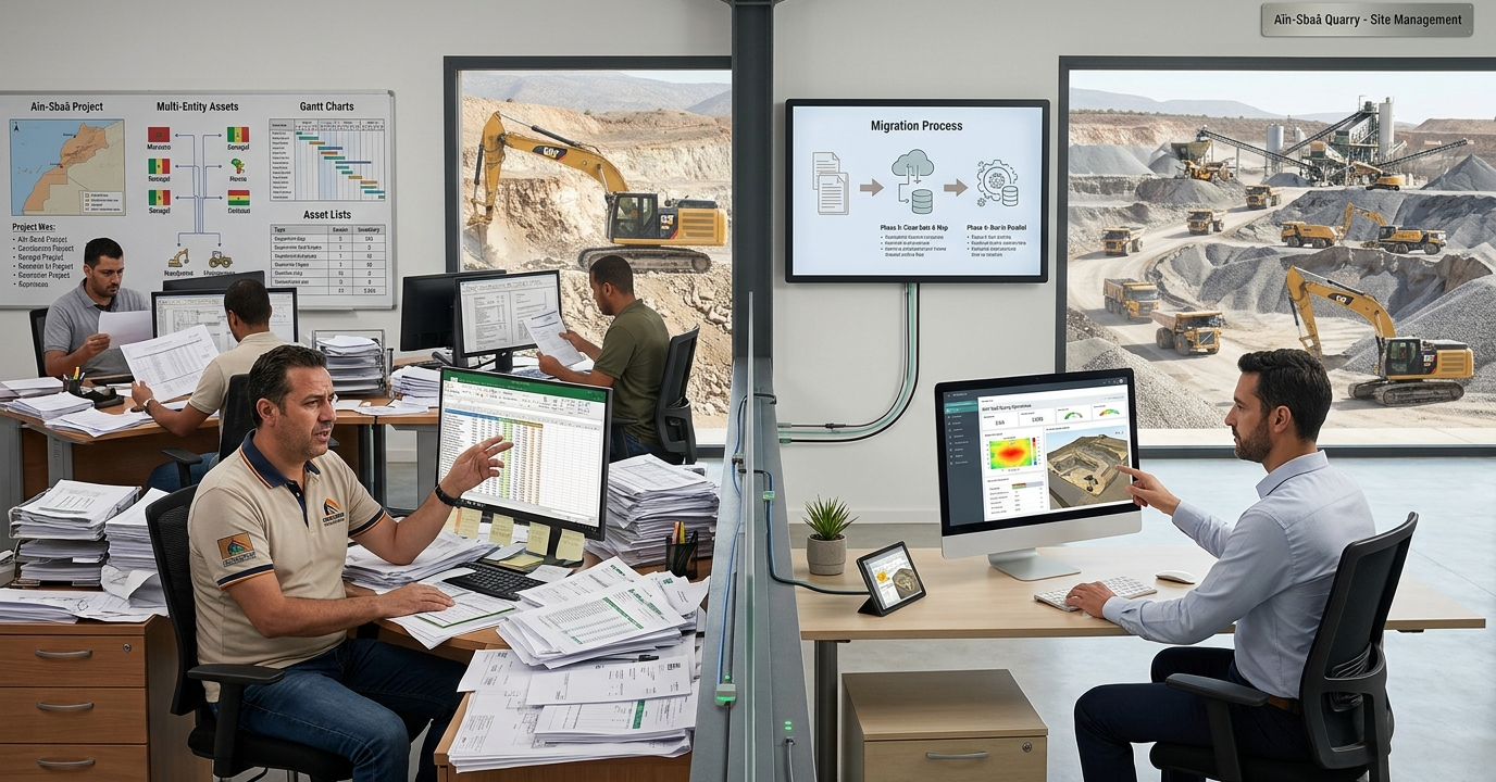Excel to ERP migration