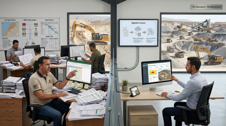 Excel to ERP Migration for Construction Asset Management