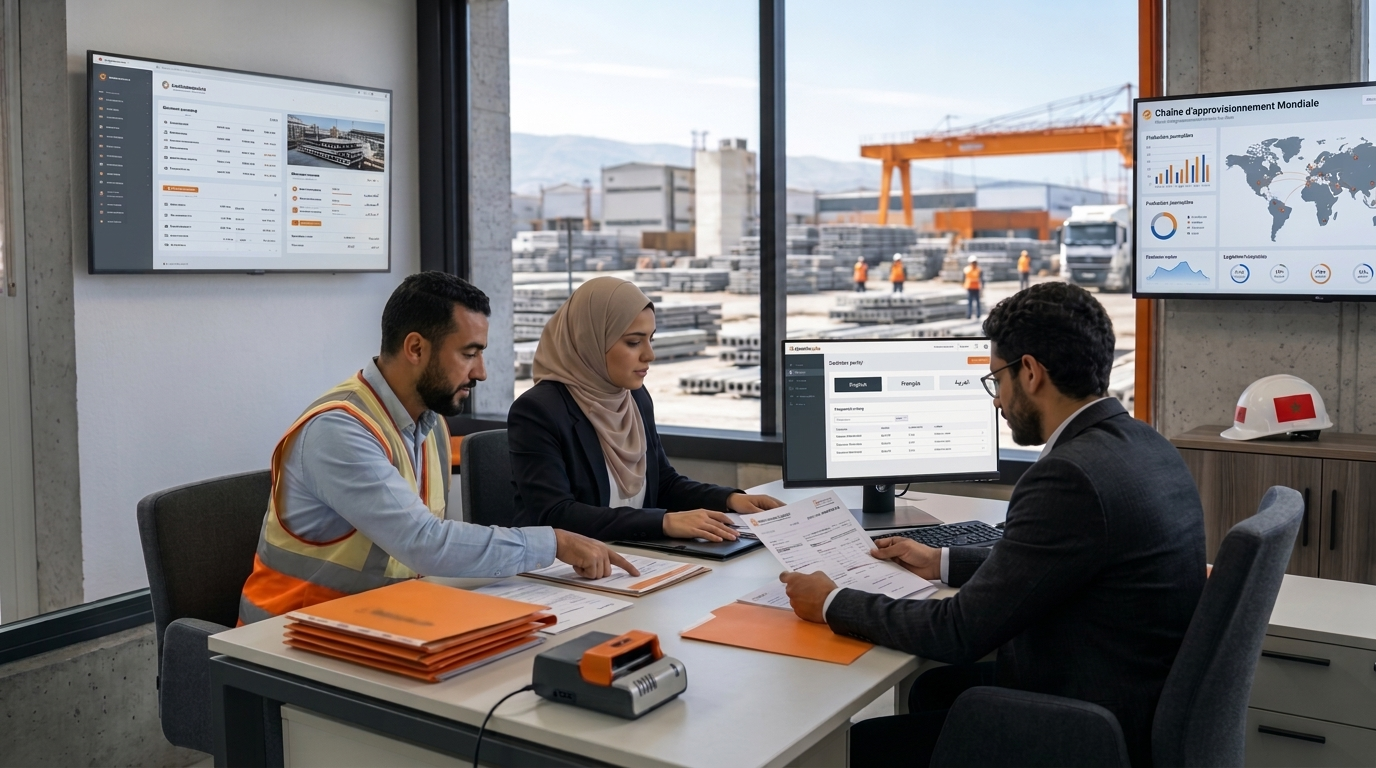 erp sur mesure construction